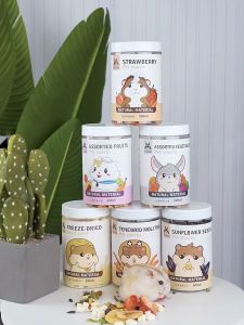 Jonsanty Yee Hamster Food / Makanan Hamster Rabbit Guinea Pig / Hamster Snack Bread worm Seed/ 仓鼠零食
