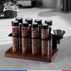 BINCOO | One-way Vent Transparent Portable Sealed Coffee Container