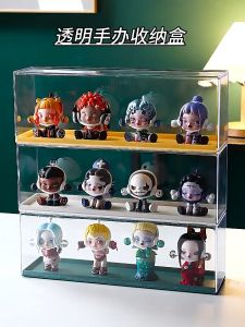 กล่องใส่โมเดล กล่องโชว์โมเดล กล่องใส่ฟิกเกอร์ ชั้นวางโมเดลอคริลิค กล่องใส่ตุ๊กตากันฝุ่นวางซ้อนกันได้ รุ่นmolly
