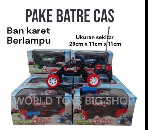WTBS MAINAN REMOTE CONTROL MONSTER CHARGE MOBIL OFFROAD CLIMBING 1: 20 BATERAI CAS