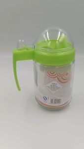 Chai Chiết Dầu Ăn Nước Mắm Xì Dầu Bằng Thuỷ Tinh Dung Tích 500 ML Nắp Bật Tiện Lợi
