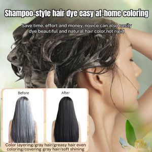 Mild Formula Botanical Hair Dye Cream: A Safe & Natural Black Option