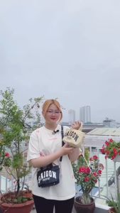Túi quai xách thanh lịch nhỏ sài gòn 1975 nam nữ tiện lợi [RẺ VÔ ĐỊCH]