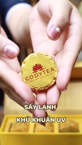[Bảo Hành] Combo 2 hộpTrà ướp sen Hồ Tây Bách Niên dạng viên 20-40 viên CODYTEA