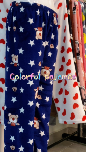 【BUY 1 TAKE 1】Plus Size Womens Pranela Pajama Flannel Sleep Pants Warm Loose Loungewear Home Pants