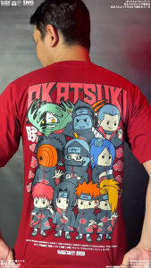 CLOWOR Chibi Akatsuki Naruto Anime T-Shirt