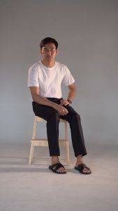 Cogen Sendal Pria Slop Kulit Sandal Dua Ban Cowok Classic Series