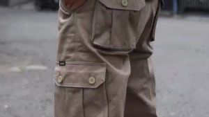 Carnos - Celana Cargo Pendek Pria Mocca