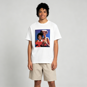 Hot Toys | Men T Shirt Women Tee Boys Girls Top Adults Children Parent Child Cotton kid Tshirts Michael Jackson ET Retro Graphic Funny Top