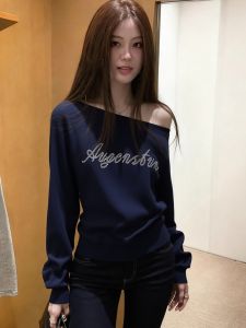 SHANGSHA | Autumn Petite Oversized Unique Blue Hoodie
