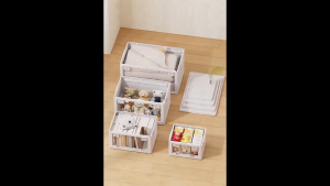 GTHome(Singapore) Multifunctional Storage Box foldable and stackable for living room officehomebedroom