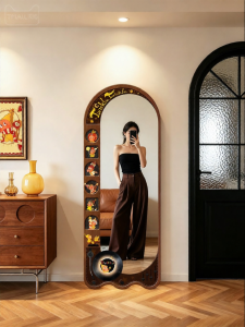 HAOJIUBUJIAN | Vintage Home Use Wall-mountable Full Length Dressing Mirror