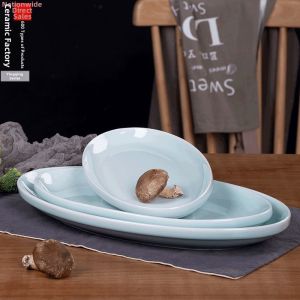Oval Ceramics Tray Large