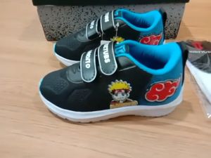 Sepatu Sekolah Anak Laki-Laki Perempuan Murah & Tali Perekat Velcro