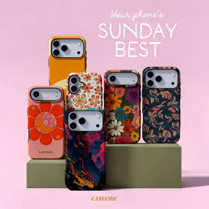 Potdemiel | Retro Moon Canyon For Case For iPhone 17 16 15 14 Plus 13 Pro Max Shockproof Hard Cover CaseChic