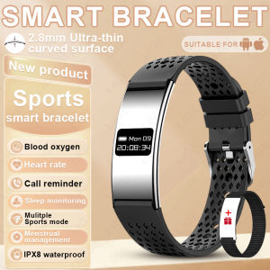 LIGE | LIGE Sport Smart Bracelet Utra-thin Health Wristband Fitness Tracker Pedometer Heart Rate Monitor Smart Watch Call Reminder