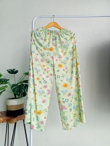 Celana Kulot Rayon Motif Premium Panjang