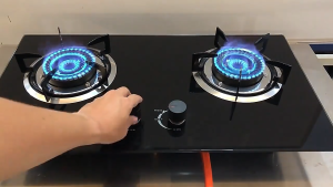 Gas Range Three Stove Double Burner Gas Stove High-fire Saving and High Efficiency 4.0KW Concentrated Energy Firepower