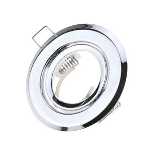 JOYINLED Bộ Khung Kim Loại Hiện Đại Dành Cho Đèn Trần Âm Trần GU10 Lắp Tròn MR16 Đèn Giữ Bóng Đèn 1/10 CÁI