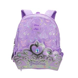 Úc ban đầu chất lượng cao smiggle trẻ em schoolbag Ba lô dễ thương phim hoạt hình màu Tím Công Chúa Túi nữ 14 inch