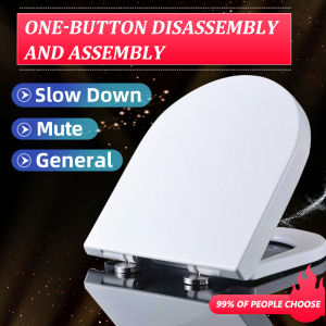 Thickening PP Material Toilet Cover Large U V U O Old Slow down the Cover General Toilet Cover Plate