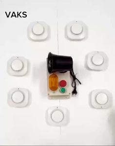 Trọn bộ chuông cảm biến khói nhà ở +10 báo khói thông minh -MR9