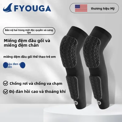 FYOUGA | Bộ Bảo Vệ Gối & Khủy Tay Cho Trẻ Em Chống Ngã