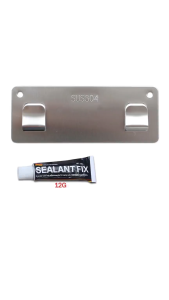Miếng dán Inox 304 cho các loại kệ rổ kèm keo HOBBY Home Decor PASS