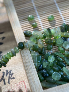 Natural Aventurine DIY Beads Handmade Jewelry Materials for Bracelet Necklace Crafting 3*5mm Hole Drill Rock Fragments