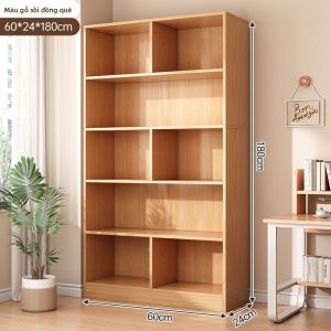 ZHUOHE | Kệ Sách Đa Tầng Tiết Kiệm Không Gian Dễ Lắp Ráp Dựa Vào Tường