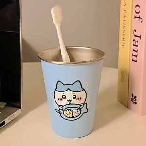 Bandai | Bộ Cốc Nước Bằng Thép Không Gỉ Kiểu Hoạt Hình Dùng Cho Ký Túc Xá Bộ Bàn Chải Đánh Răng Và Dụng Cụ Vệ Sinh Cá Nhân Cho Cặp Đôi Chất Liệu 304 Hấp Dẫn