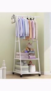 ราวแขวนเสื้อผ้า G-Wind 8821/8822 รับน้ำหนักได้เยอะ มีที่เเขวนกระเป๋ามีชั้นวาง คุณสามารถจัดส่งได้ทันที