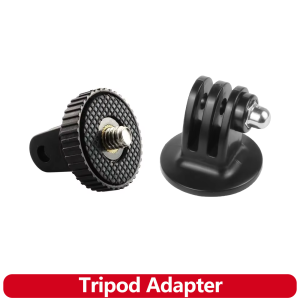 1/4" Tripod Adapter Mount For GoPro Hero 13 12 11 10 9 8 7 6 5 4 SJCAM SJ4000 AKASO Insta360 DJI Osmo Action Camera Accessories