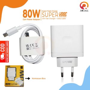 [RO ACC] CHARGER REALME 80W FAST CHARGING SUPER VOOC TYPE C GAN