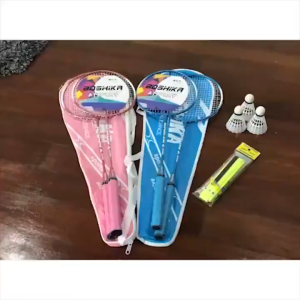 Raket Badminton Untuk Pemula - Set Lengkap 2pcs Untuk Kanak-Kanak & Dewasa Pos Laju