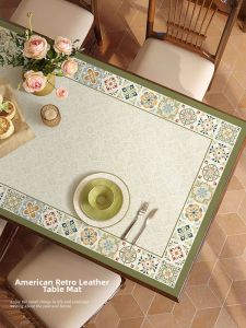 Waterproof Heat-Resistant Oil-Proof Easy-to-Clean Elegant Table Mat