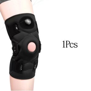 1Pc/2Pcs Hinged Knee Brace for Meniscus TearAdjustable Support for Knee Pain with Hinges & Side Stabilizers for ACL MCL Injury