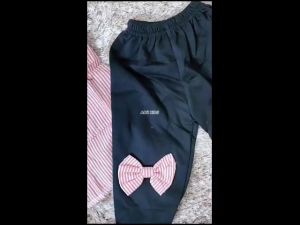 Setelan Anak Bayi Perempuan Atasan Tanpa Lengan Dan Celana Model Legging Motif Sweet Bunny Estimasi Usia 0- 2 Tahun