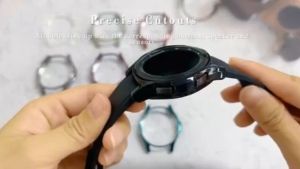 Protective Cover Case For Samsung Galaxy Watch 6 Classic 43mm 47mm Watch 5 Pro 45mm Protector Bumper samsung Watch 3 41mm 45mm Shell Case Smart Watch Accessories