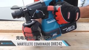 รับประกันและการผลิต คอนกรีตมัลติฟังก์ชั่น 18V เครื่องมือไฟฟ้า Makita DHR242 RME