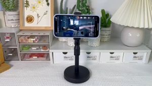 JA PHONE HOLDER STANDING MEJA HD25 / HOLDER TATAKAN HP DI MEJA UNIVERSAL FLEXIBEL 360Derajat