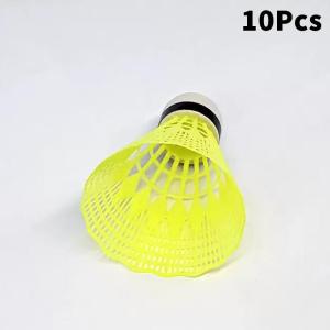 3/10Pcs LED Badminton Shuttlecocks Glow In Dark Lighting Birdies Windproof Badminton Balls for Night Practice Game