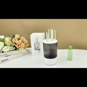 MeeGoo 3-in-1 Makeup Brush Cleaner 4 Gear Rechargeable Automatic Makeup Brush Washing Cleaning Tool Pencuci Berus Solekan