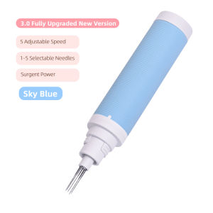 6.0 Blue ProMax Electric Needle Felting Machine pink