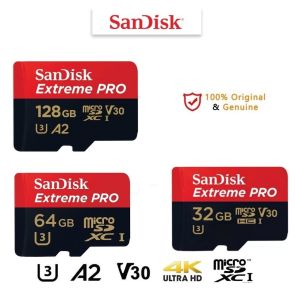 (COD) Sandisk Extreme PRO Micro SD Card /128GB/256GB/512GB/1TB/2TB SDXC V30 A2 class10 UHS-1 Memory Card up to 140MB/S