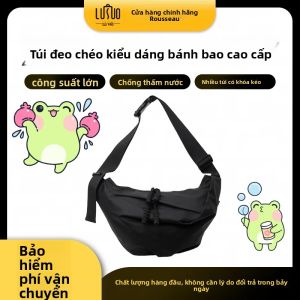 LUSUO | Túi Đeo Chéo Nam Dung Lượng Lớn Mới 2026