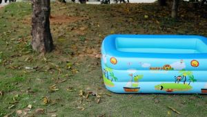 ✅Original fast delivery✅Kids Baby Children inflatable Swimming Pool for Kids Rectangular Durable & Thickened Swimmingpool for Children