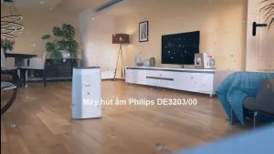 Máy hút ẩm Philips DE3203/00 công suất 395W dung tích bình chứa nước 4 Lít diện tích sử dụng 63m2