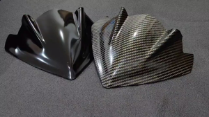 VISOR WINDSHIELD SUPRA X 125 FI INJEKSI AKRILIK TAHUN 2013-2023