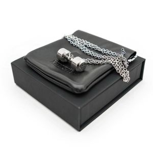 XMASTER dumbbell necklace gym jewelry gift 316 stainless steel CrossFit fitness bodybilding Rogue
